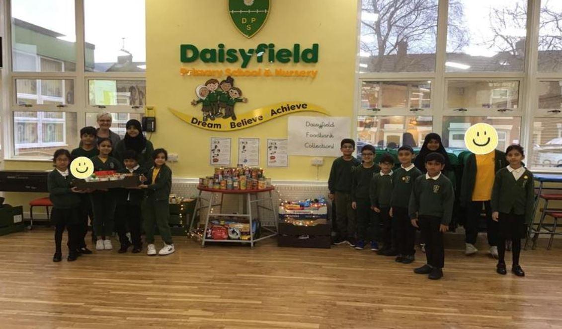 Thank you to Gill from the Food bank for her assembly